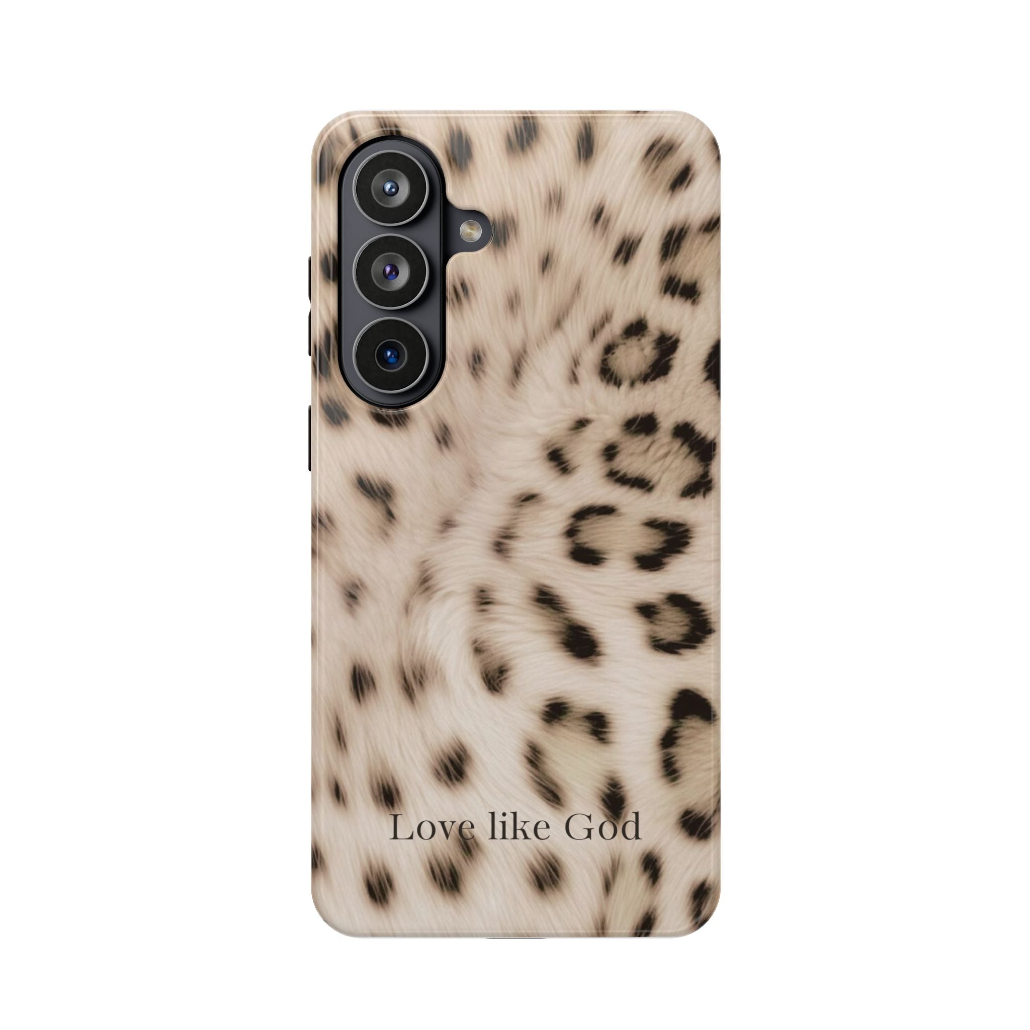 Leopard 'Love Like God' Magnetic Impact Phone Case