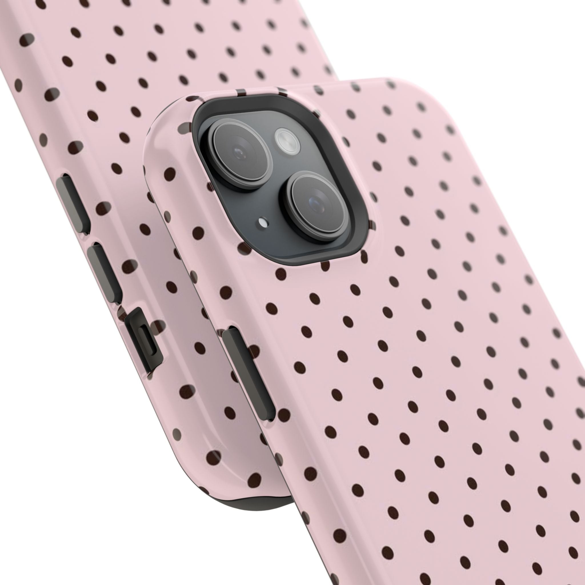 GLORY TO GOD Polka Dot Magnetic Phone Case — Impact-Resistant Protective Cover