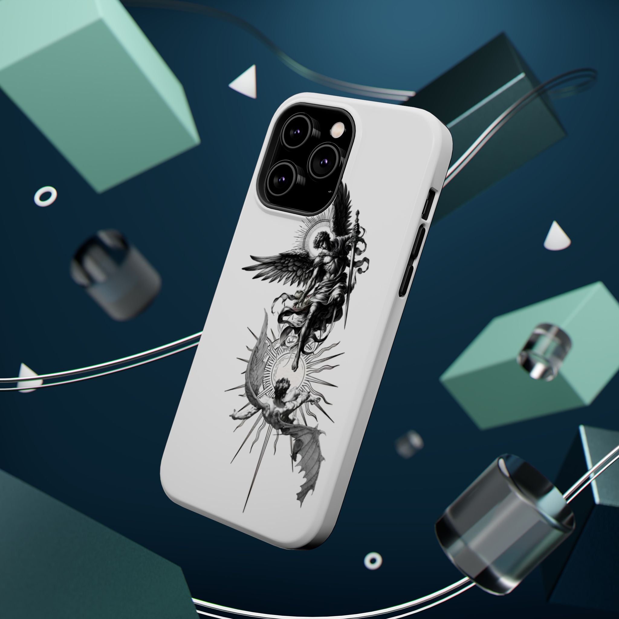 ST. MICHAEL  Phone Case — Magnetic Impact-Resistant iPhone Cover