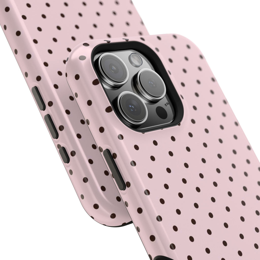 GLORY TO GOD Polka Dot Magnetic Phone Case — Impact-Resistant Protective Cover