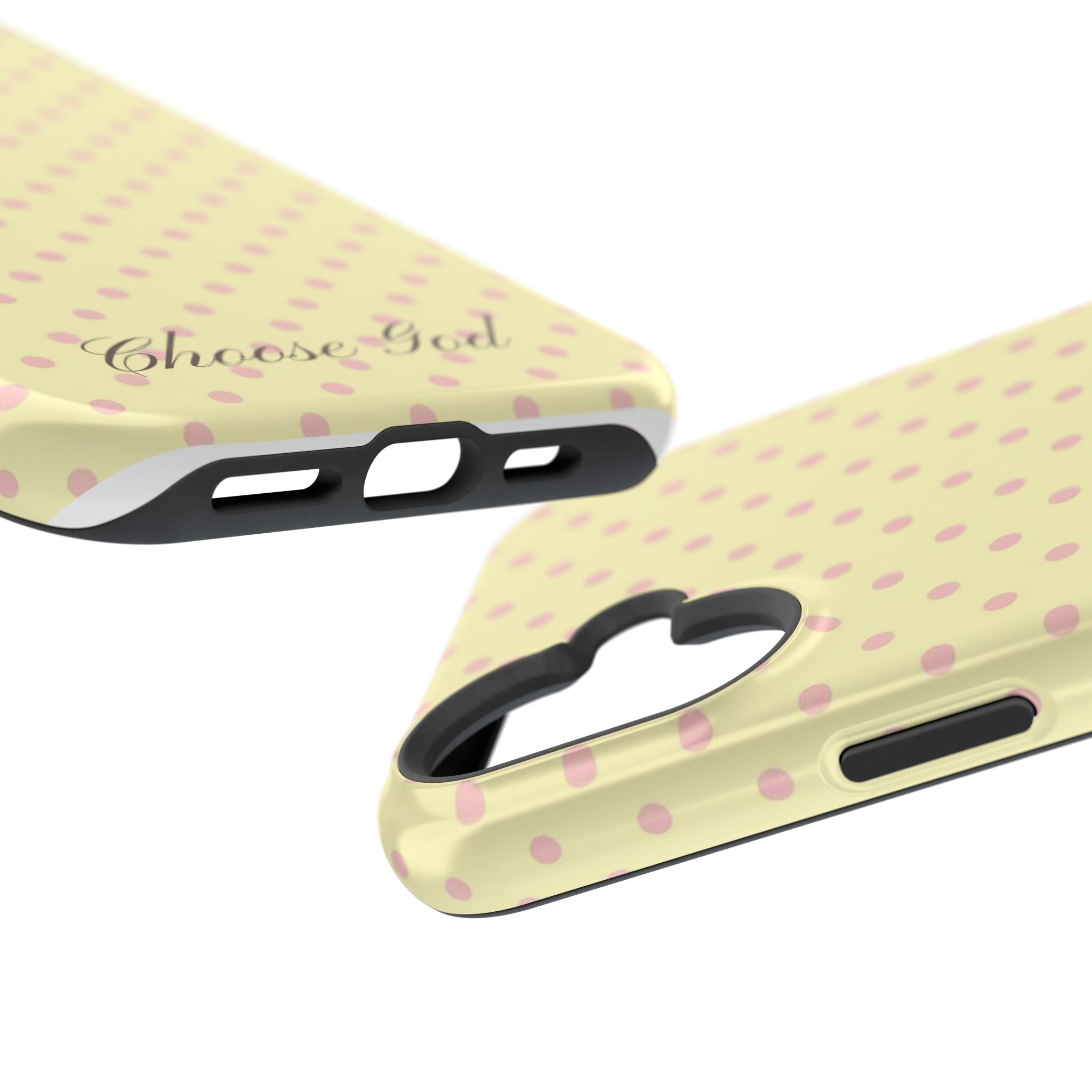 Choose God Polka Dot Magnetic Phone Case — Impact-Resistant iPhone Cover